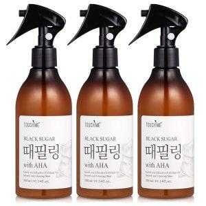 터치미 블랙슈가 대용량 때필링 300ml 3개 / 바디스크럽 필링젤