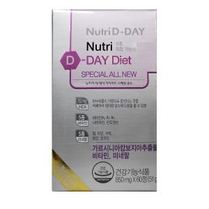 뉴트리 디 데이 다이어트 스페셜 올뉴 850mg x 60정(51g) / D데이