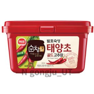 해표 순창궁 발효숙성 태양초 골드 고추장 2kg 1개