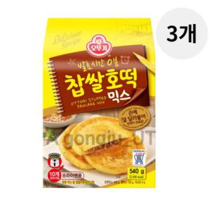 오뚜기 찹쌀호떡 믹스 가루 재료 어린이 간식 540g 3p