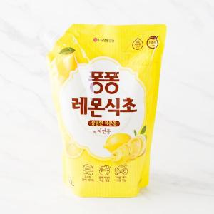 LG 퐁퐁 구연산 & 레몬식초 주방세제 1200ml(1+1)행사