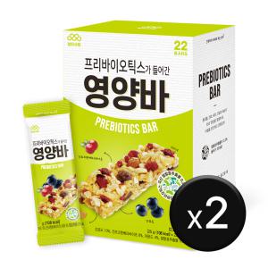 [엄마사랑] 프리바이오틱스 영양바 2박스 (25g x 44개)