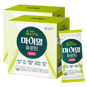 대상웰라이프 마이밀 퓨로틴 스틱 초코맛 19g 28포