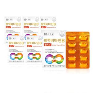 종근당 활력 비타민B 플러스 800mg x 60정 6개 GT