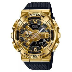 CASIO G-SHOCK GM-110G-1A9JF 골드/블랙 러버 쿼츠 디지털 아날로그 시계 1007197