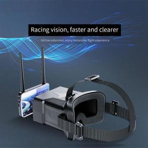 RC 레이싱 드론 쿼드콥터용 FPV 고글, 자동 검색 FPV 고글, 5.8G, 48CH, 4.3 인치, 480x272, 500CD/M2