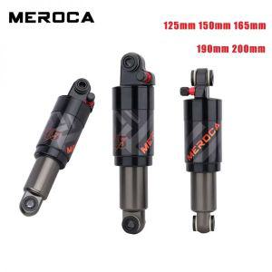 자전거 리어샥 뒷좌석 샥 MEROCA 산악 리어 에어 쇼크 스쿠터 접이식 Mtb 부품 파츠 125mm 150mm 165mm 190