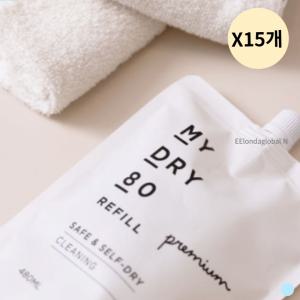 라비킷 홈 드라이클리닝 섬유세제 리필용 480ml X15개