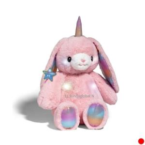 FAO슈와츠 LED 버니콘 38cm 여아 크리스마스 인형 선물