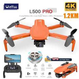 무선 헬기 L500 PRO GPS 드론 전문 HD 듀얼 카메라 5G FPV RC 12km VS L900 SE