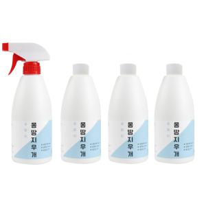 몽땅지우개 곰팡이제거제 500ml 4개입 타일 바닥 청소 주방 욕실 세제