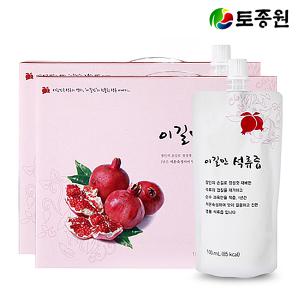 토종원 이길만 석류즙 100ml×30포 2Box 전남고흥재배