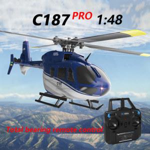 RC ERA 헬리콥터 싱글 블레이드 EC 135 체중계 6 축 자이로 전기 플라이바리스 리모컨 RTF C187 2 4G 4CH