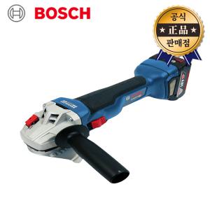 BOSCH 브러쉬리스충전그라인더 GWS18V-10  5.0ah 100mm 스틸절삭 철절단 2배터리 킥백 드랍 브레이크