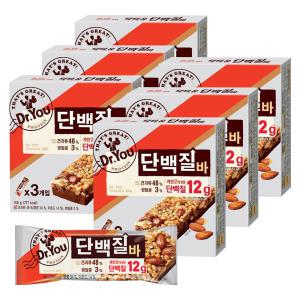 닥터유 단백질바 50g X 18개 (3P X 6곽 구성)