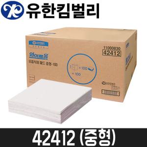 [유한킴벌리] 와이프올 유흡착제(중형) 42412 / 100매(BOX)