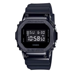 G-SHOCK 메탈 커버 손목 시계 GM-5600B-1JF 블랙