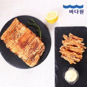 [바다원] 구운 아귀포 500g x 2봉 (1kg) 순살아귀포 쥐포 노가리