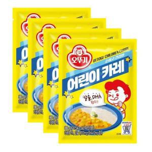 오뚜기 어린이카레 즉석 간편식 카레 80g x 4개