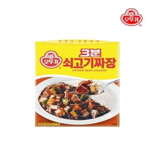 오뚜기 3분 쇠고기짜장 200g x 12개~