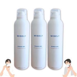 와이즐리 쉐이빙폼 쉐이브 젤투폼 200ml 세개