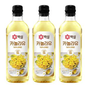 백설 카놀라유 900ml X 3개입