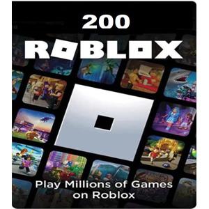 Roblox 로블록스 기프트카드 200 Robux 코드