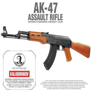 [블루마켓]에어소프트건 AK-47 돌격 소총 스나이퍼 라이플 AK47 보병 서바이벌