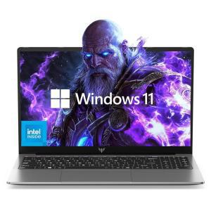 KAIGERR 노트북 컴퓨터 윈도우 16GB DDR4 512GB M.2 SSD 전통적인 15.6인치 IPS FHD Windows11 WIFI5 BT5.0