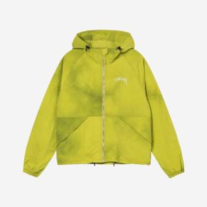 스투시 웨이브 다이 비치 쉘 자켓 슬라임 Stussy Wave Dye Beach Shell Jacket Slime