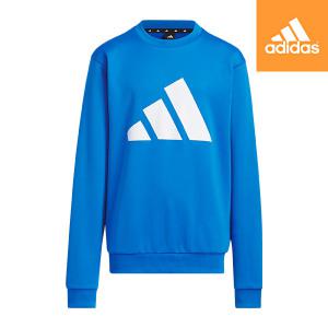 [매장정품] 아디다스 ADIDAS 키즈 130cm-160cm 주니어 트레인 에센셜 맨투맨/스웨트셔츠 [IK4646]