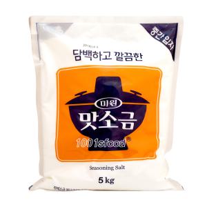 청정원 중간맛소금 5kg