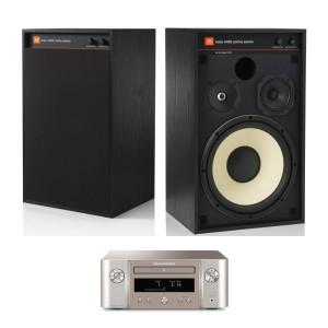 [없음]마란츠 M-CR612 + JBL 4312G 분리형 하이파이 오디오 세트