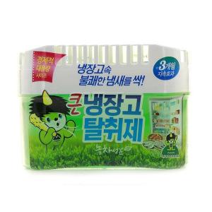 산도깨비 냉장고 탈취제 대용량 420g - 녹차 X 12개 1box /3개월지속효과/냉장고 냄새제거/김치냄새제거