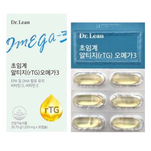 닥터린 초임계 알티지 오메가3 1025mg x 30캡슐 12박스