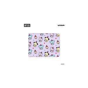 BT21 minini 무릎 담요 퍼플(CK+CM+SK+KY) BTS 굿즈 사무실 캠핑 차박 블랑켓 부드러운 푹신한