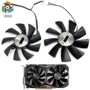 ZOTAC GTX 1060 1070 Ti GTX1080 1080 Ti 미니 소형 듀얼 그래픽 카드 쿨러 팬 GAA8S2H GAA8S2U 4 핀 냉각