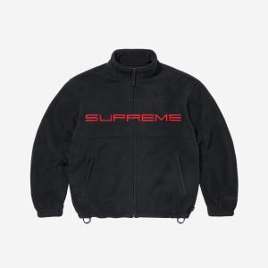 슈프림 폴라텍 집 자켓 블랙 - 23FW Supreme Polartec Zip Jacket Black - 23FW