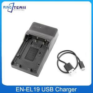 ENEL19 EN-EL19 USB 카메라 배터리 충전기, 니콘 쿨픽스 S2600 S2700 S3100 S3500 S4100 S4150 S4400 S5200