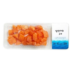 [밀페가스포장] 노르웨이 슈페리얼 생연어(큐브) 200g + 소스 1종 3개(600g + 소스 3종) 발송당일제조...