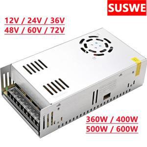 파워서플라이 12V 24V 36V 48V 60V 72V 360W 400W 전력 공급원 변경 전압기 AC DC SMPS LED 스트립 조명 CC