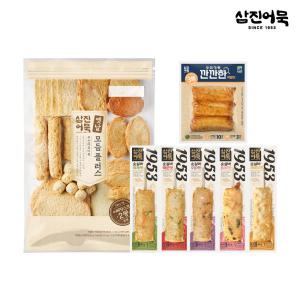 [삼진어묵] 옛날모듬플러스 + 깐깐한 떡말이어묵 + 순살바 5종