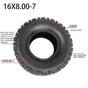 하이 퀄리티 오프로드 타이어 및 휠 허브 ATV 이동 카트 액세서리 125cc 110cc 사륜 오토바이 16x87 인치