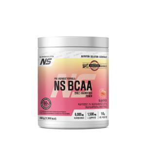 NS BCAA 40회분 아미노산 파우더 단백질 보충 복숭아맛 400g