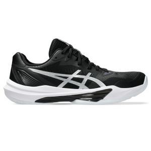 ASICS 남성용 Sky Elite FlyteFoam 3 배구화, 8, 블랙/퓨어 실버