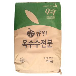 큐원 옥수수전분 20kg non-GMO