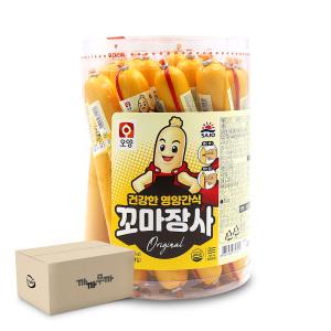 사조 꼬마장사 소시지 1300g (65gx20개) (1박스-6통)