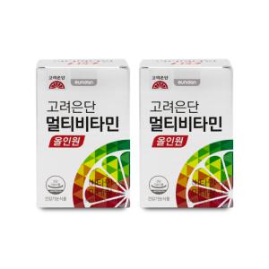 고려은단 멀티비타민 올인원 1560mg x 60정 2통 I