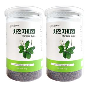 헬로우그린 차전자피환 250gX2(통) 총500g 식이섬유