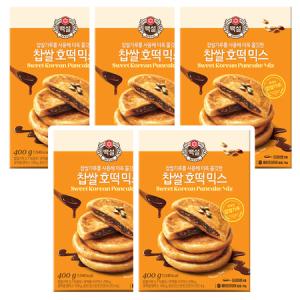 백설 찹쌀호떡믹스 400g x 5개